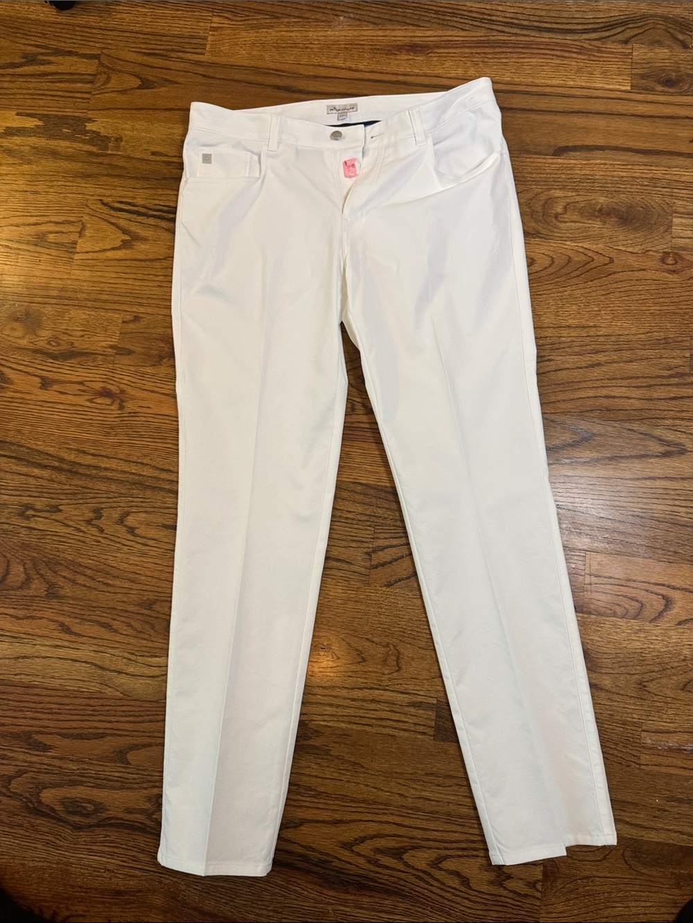 Peter Millar White Skinny Pants - Slim Fit